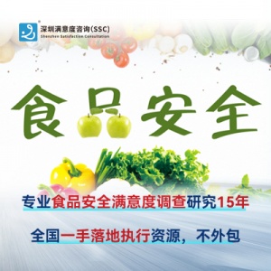 深圳滿意度咨詢論深圳食品安全滿意度調查