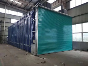 30米伸縮驅動式噴漆房定制價格