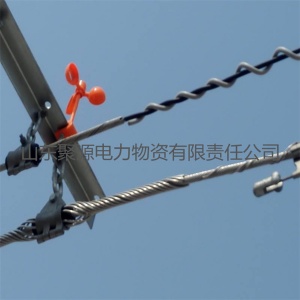 架線線路桿用驅鳥金具塑料驅鳥器太陽能風力廠家供應