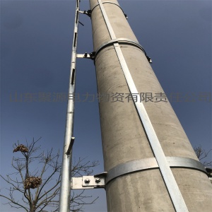 爬梯定制廠家 浸熱鍍鋅工藝抱箍式固定電桿用爬梯加工