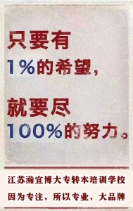 淮安瀚宣博大解析五年制專轉本市場營銷專業詳情