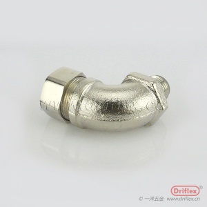銅鍍鎳金屬軟管接頭外螺紋90度彎頭M16*1.5-M63*1